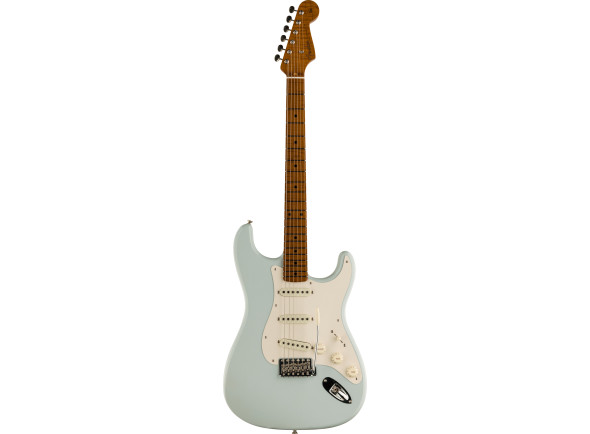 Fender 2023 Limited Edition Roasted 50s DLX Closet Classic 1-Piece 4A Roasted Flame Maple Faded Aged Sonic Blue Fender 2023 Limited Edition Roasted 50s DLX Closet Classic 1-Piece 4A Roasted Flame Maple Faded Aged Sonic Blue